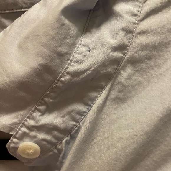 Jenni Kayne Slim Button Down Shirt In French Blue Size XXL - Picture 12 of 12